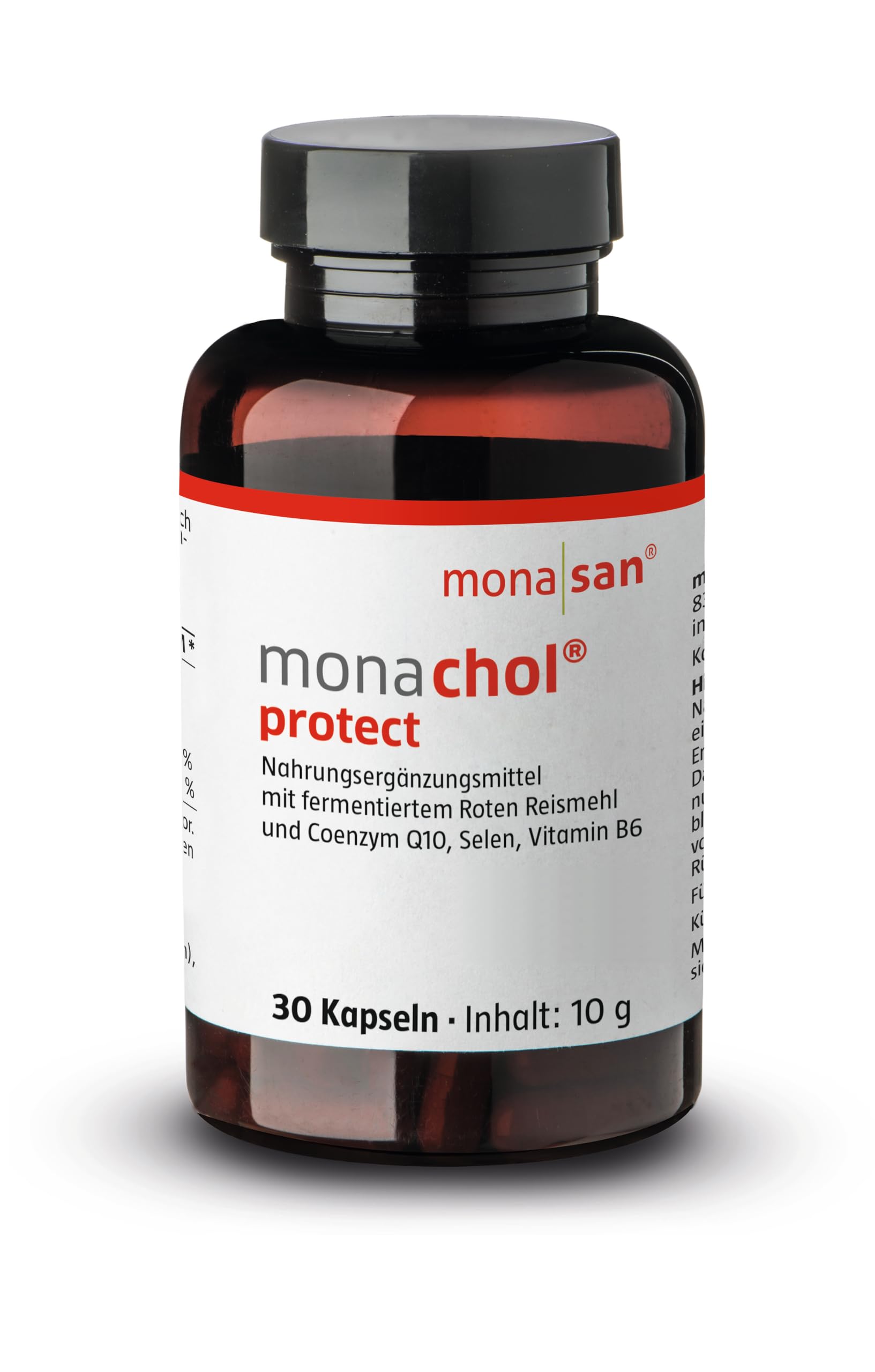 MONASAN monachol® protect Fermentierter Roter Reis Q10 Selen B6, 30 Stück