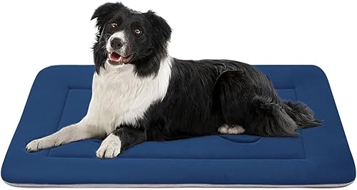 Miniatura 21 de JoicyCo - Cama grande y acolchada de 36.0, 42.0 y 47.0 pulgadas para perro, lavable, con base antideslizante, cama para mascotas, camas para gatos,