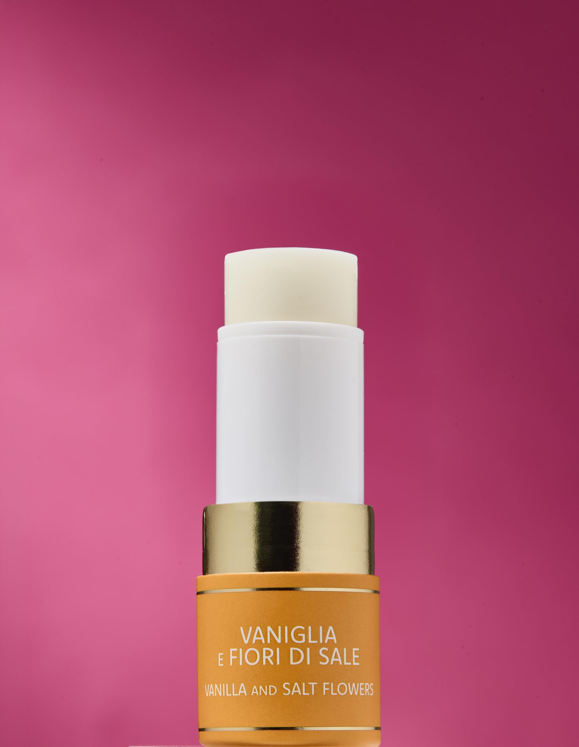Tesori d'Oriente, Profumo Solido, Senza Acqua e Alcool, Vaniglia e Fior di Sale, Fragranza Avvolgente e Luminosa, 7gr