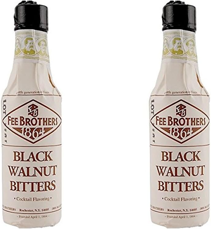 Fee Brothers Black Walnut Cocktail Bitters - 5 oz - 2 Pack