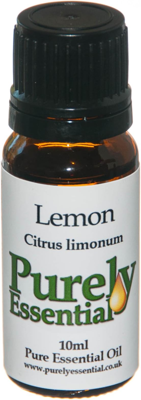 Lemon Essential Oil 10ml Pure and Natural, Purely Essential