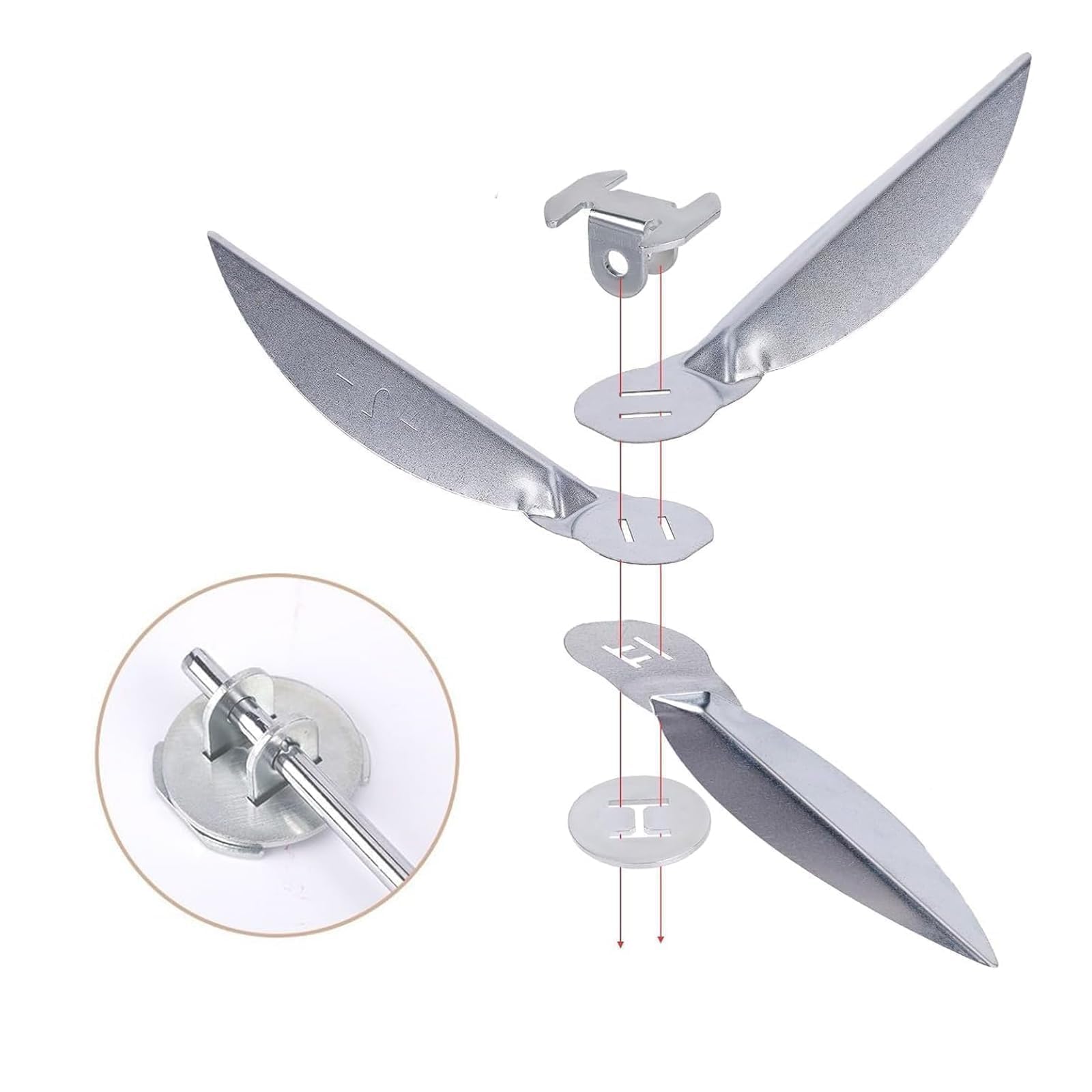 Kit di pulizia One-Touch 22-1/2 pollici per Weber, pezzi di ricambio per griglia sferico Weber da 57 cm, resistente al calore e design robusto, compatibile con Weber 7444, per