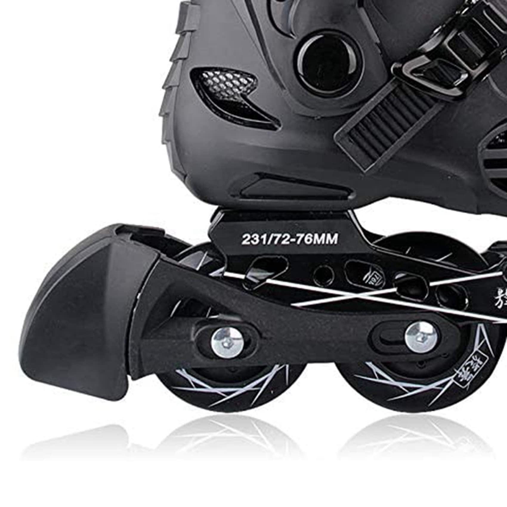 2X Universell Rolle Schuhe Bremsen Matten Erwachsene Inline Rolle Schlittschuhe Schlittschuh Bremsen Block Matte Bremse Klingen Zubehör