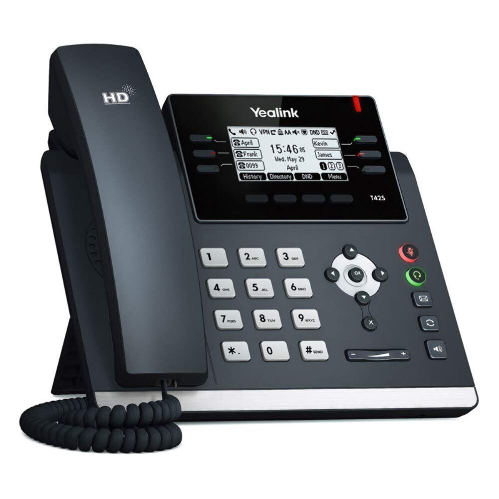 Yealink T42S IP Telefon| POE | Netzteil Nicht enthalten (Generalüberholt)