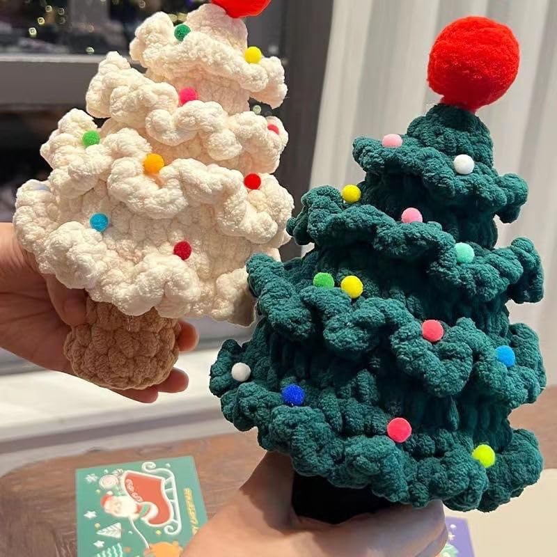 Amazon.co.jp: WREDBMDXL かぎ針編みのクリスマスツリーキット｜卓上