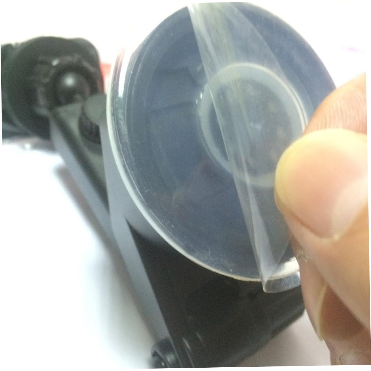 Mikikit 2pezzi Supporto Per Smartphone Da Auto Con Ventosa Magnetica Estensibile e Rotazione Compatibile Con Dashboard e Parabrezza Nero