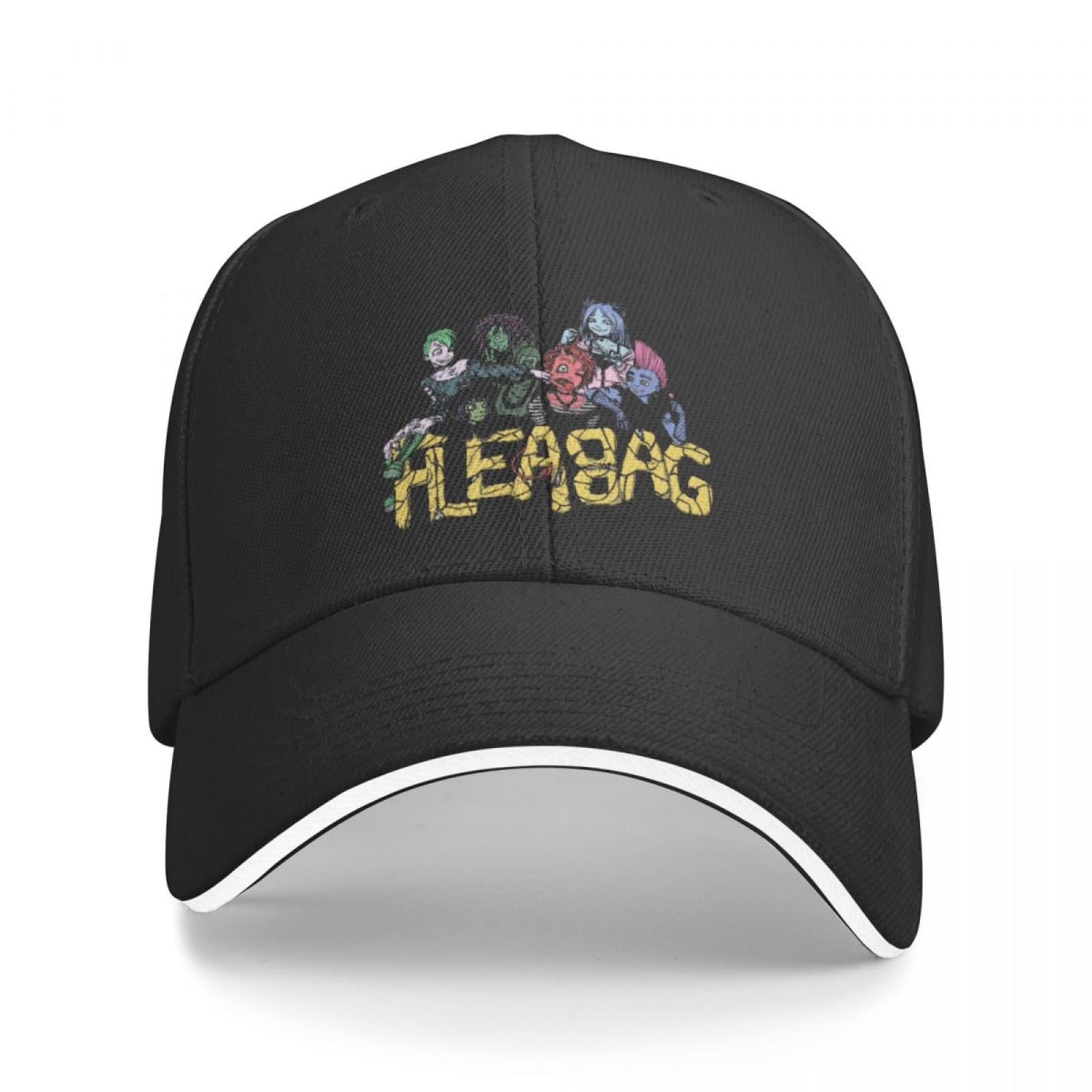 Cizieoe Men's Colour Peaked Cap Yungblud Fleabag Baseball Cap Golf Wear Golf Hat Man Trucker Hats For Wo