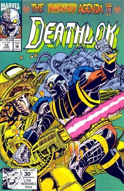Deathlok, Vol. 2 The Biohazard Agenda, Part 1: Rabbit Is Dead | Issue#12A | Year:1992 | Series: Deathlok |
