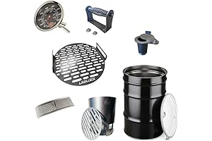 30-Gallon Ugly Drum Smoker Kit for BBQ Excellence