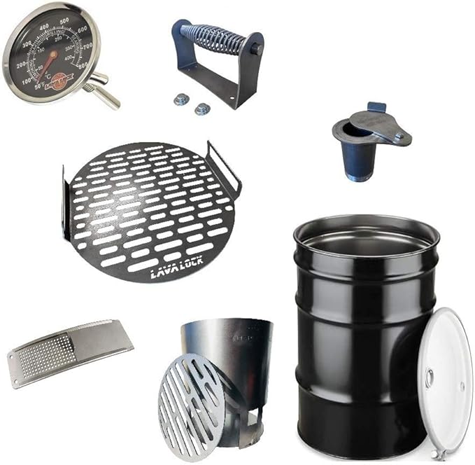 LavaLock DIY 30 Gallon Premium UDS Smoker Kit LavaLock DIY 30 Gallon Premium UDS Smoker Kit