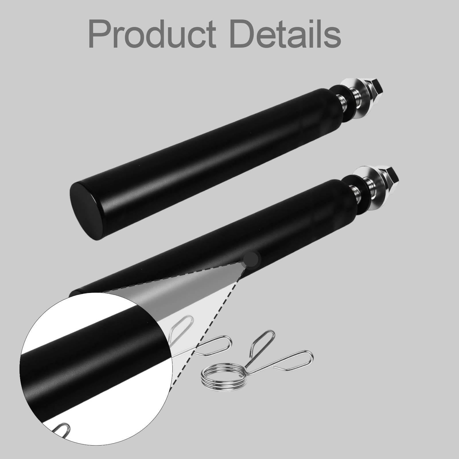 Soporte para Discos de Pesas, Barra de Almacenamiento, Suministros Profesionales, Repuestos, Resistente, Negro, para Agujero de 26