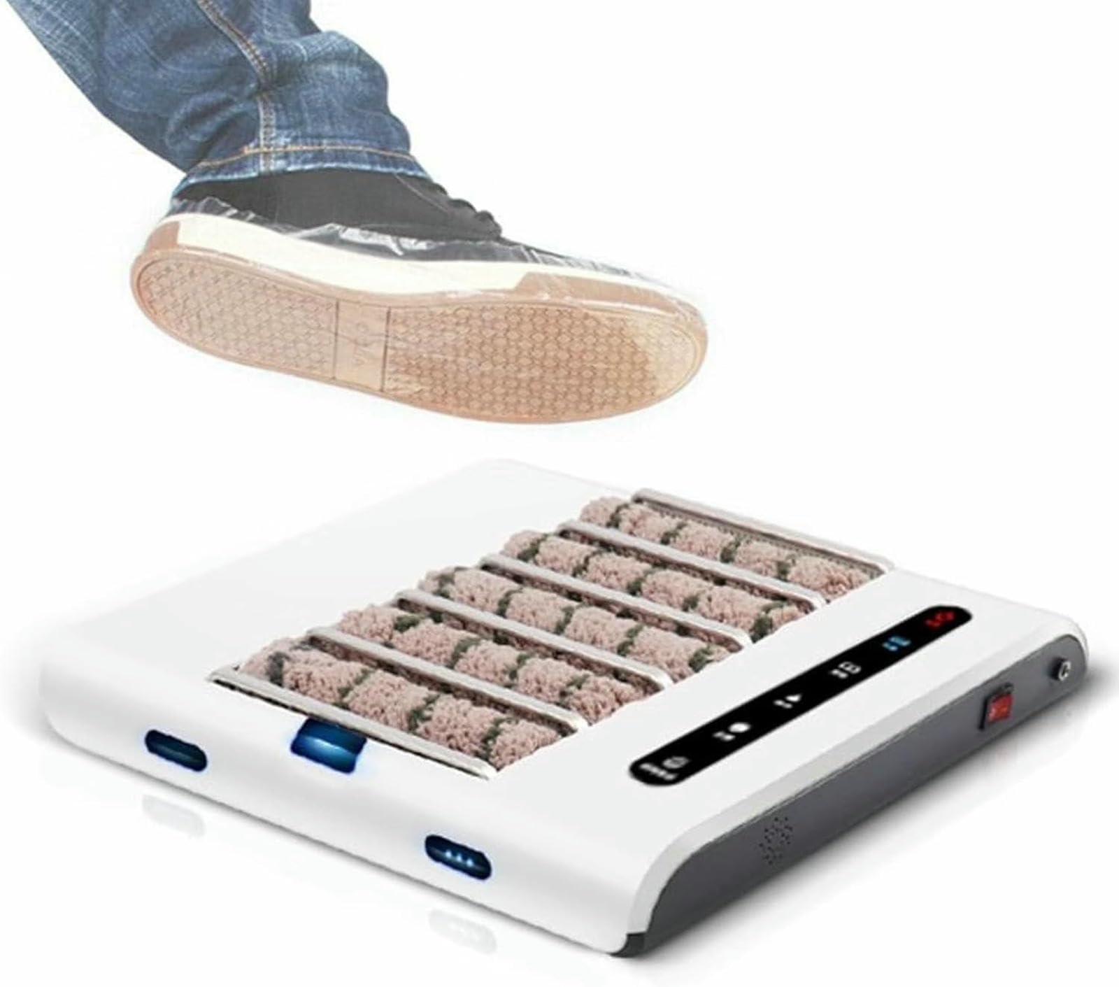 Máquina automática de limpieza de zapatos, pulidora eléctrica, limpiador sin agua, cepillo recargable, sistema inteligente de pulido de suela