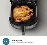 Philips Airfryer 2000 Series – 13 Ways to Cook, 6.2L Capacity, Compact Design with Cooking Window, RapidAir Technology, Fry with up to 90% Less Fat, Easy to Clean (NA230/00)