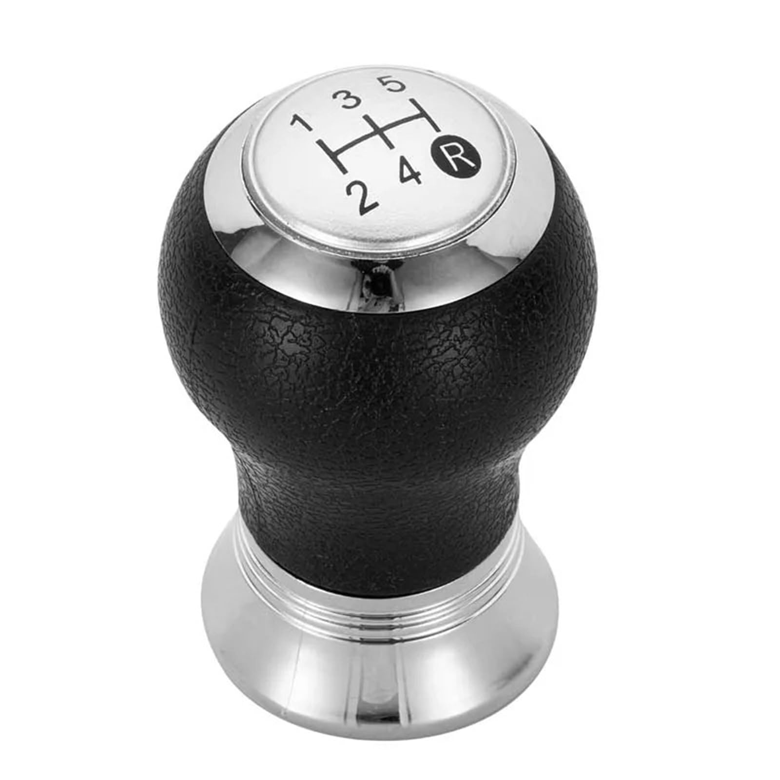 tusgt Gear Shifter Knob Head for Toyota for Corolla 2008 Car Gear Shift Knob Stick Head Lever Handle Accessories(Silver 5 Speed)