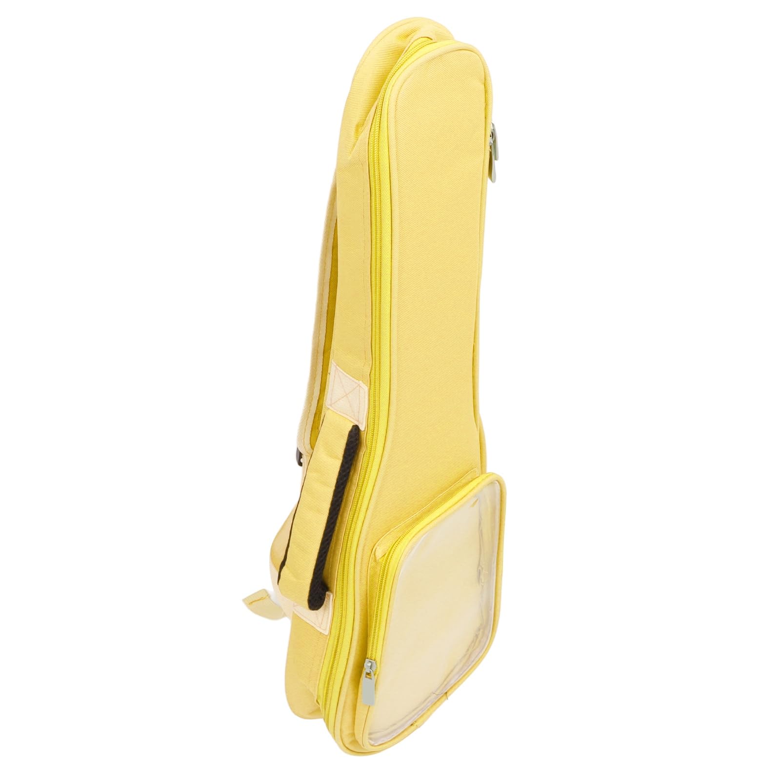 RiToEasysports Mochila para Guitarra, Tela Oxford Impermeable, Ligera, Portátil, con Cómodo Acolchado y Correas Ajustables para Guitarra Acústica, Atril, Pedal de Efectos y Accesorios (Yellow)