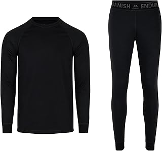 Thermal Underwear Mens & Womens, Base Layer Set, Recycled, Long Johns an...