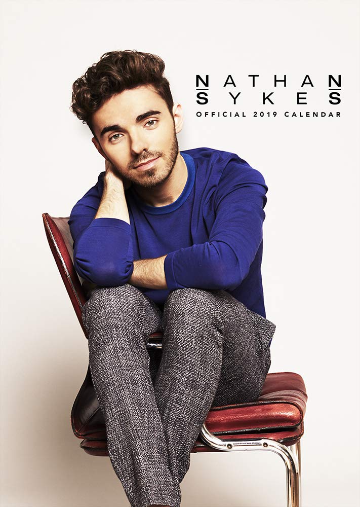 Nathan Sykes 2019 A3 Calendar Calendar – 31 Oct. 2018