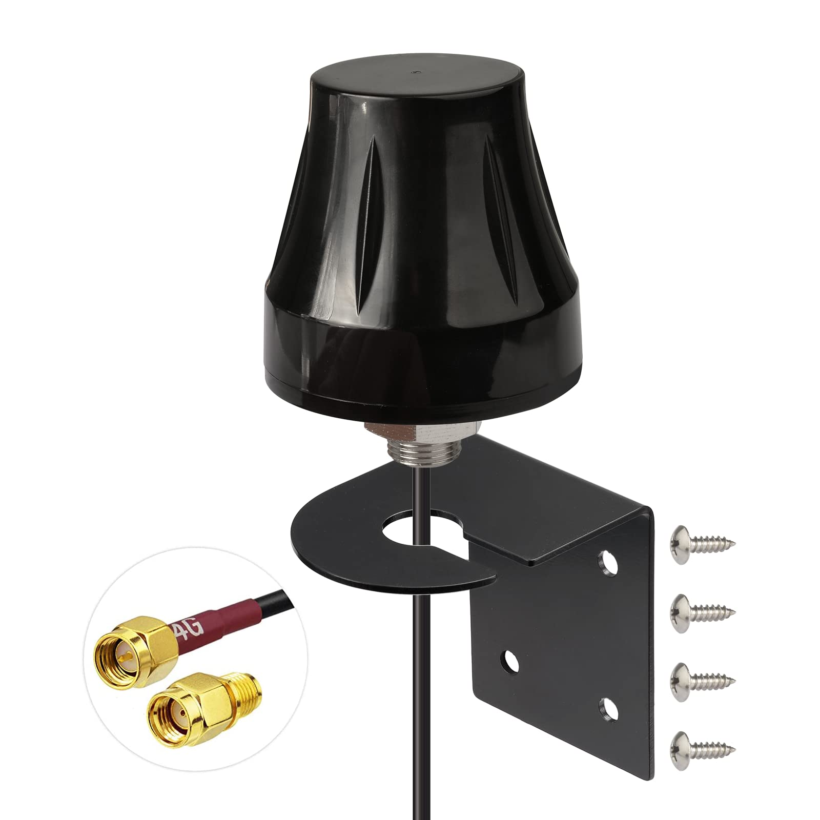 Bingfu 4G LTE 5dBi Magnetic Base TS9 Antenna Compatible with Verizon AT&T T-Mobile Sprint Netgear Huawei MiFi Mobile WiFi Hotspot Router USB Modem Jetpack AirCard AC791L 6620L AC815S AC770S AC781S