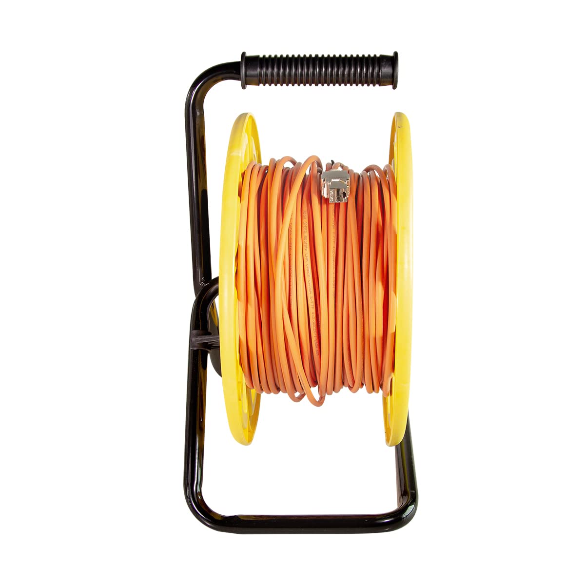 LogiLink cq3060s Enrouleur de câble réseau avec Prises 6 A STP RJ45 Keystone 60m