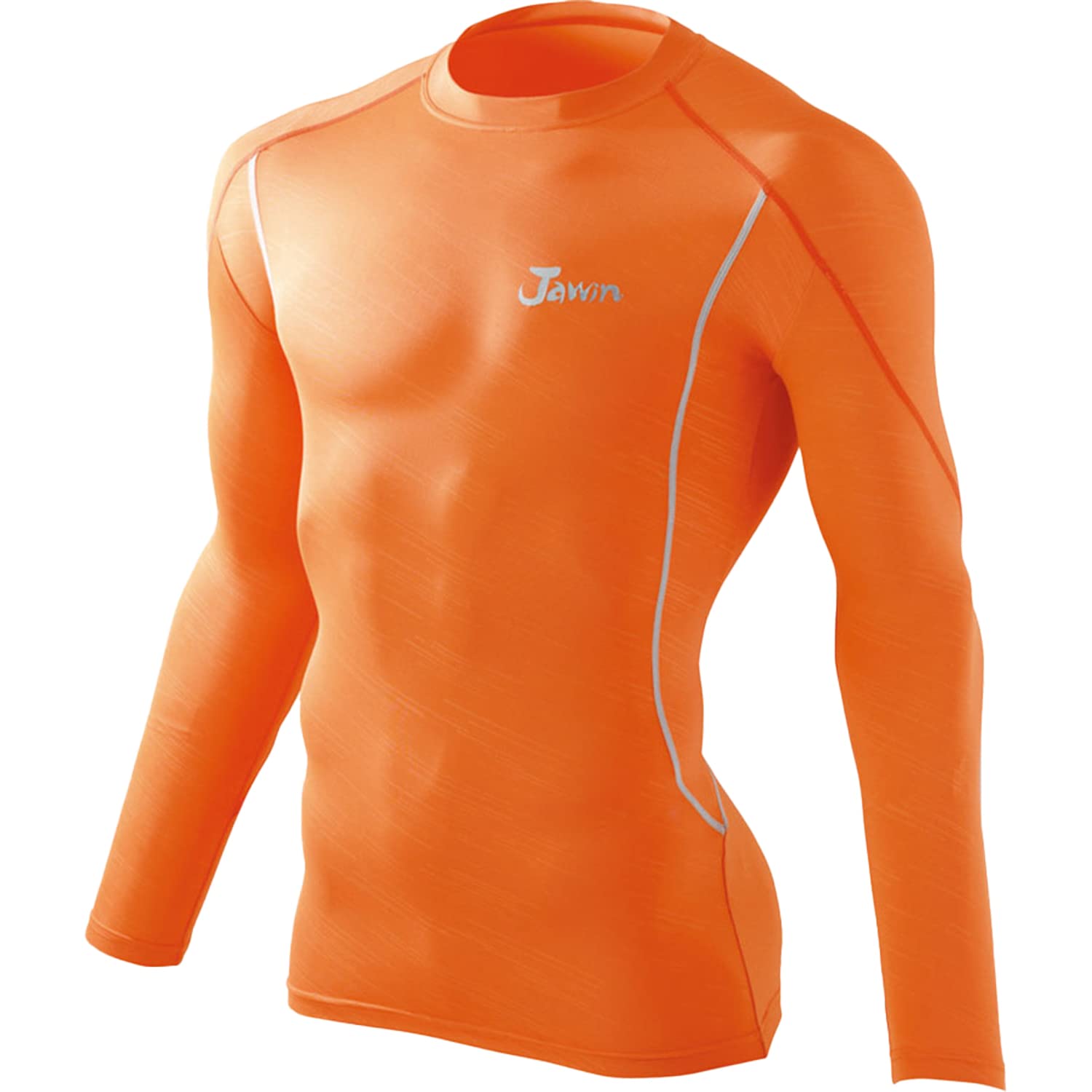 Amazon.co.jp: 自重堂 Jawin ロングスリーブ 56124 オレンジ Sサイズ