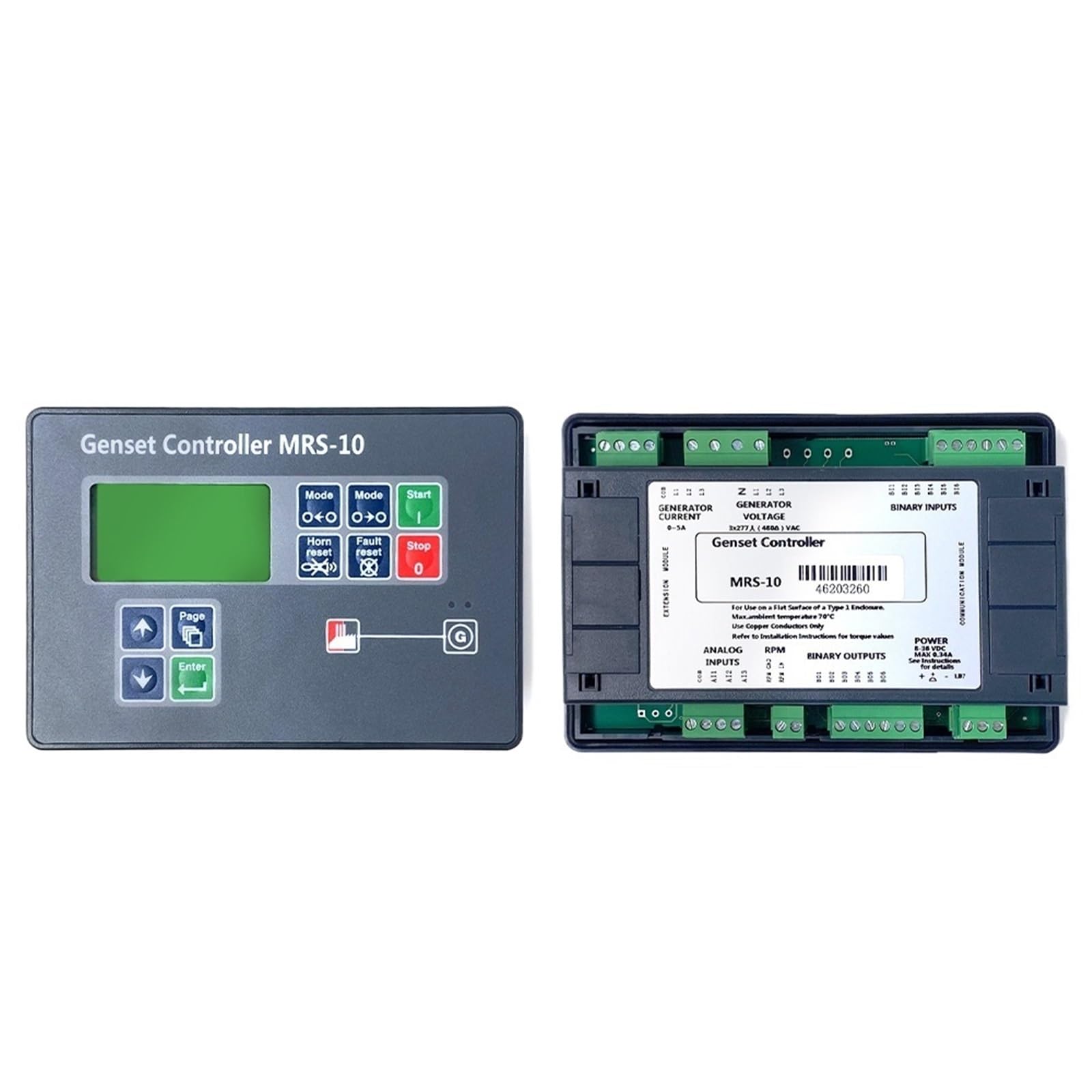 0P7BR328B MRS 10 NT ComAp Controller IL-NT MRS10 Manual Remote Start gen-set controller