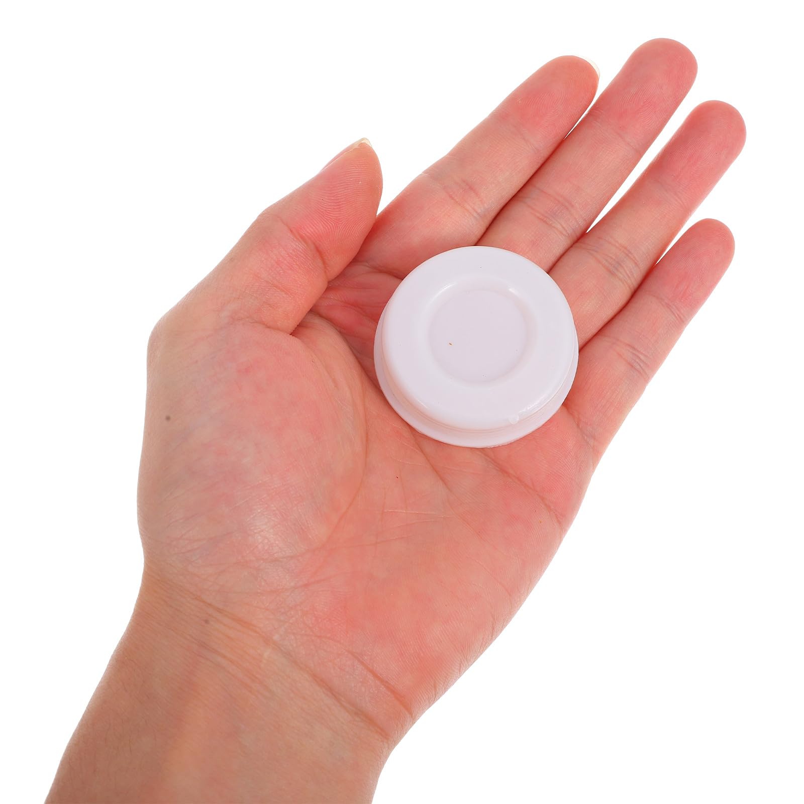 Veemoon Bouchons Ronds en Plastique Blanc pour Tubes D'affiches et Tubes D'expédition, Résistants aux Dommages, Faciles à Installer, Lot de 20 Pièces