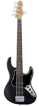 Amazon | GrassRoots G-AMAZE-5-DX Black Satin エレキベース 5