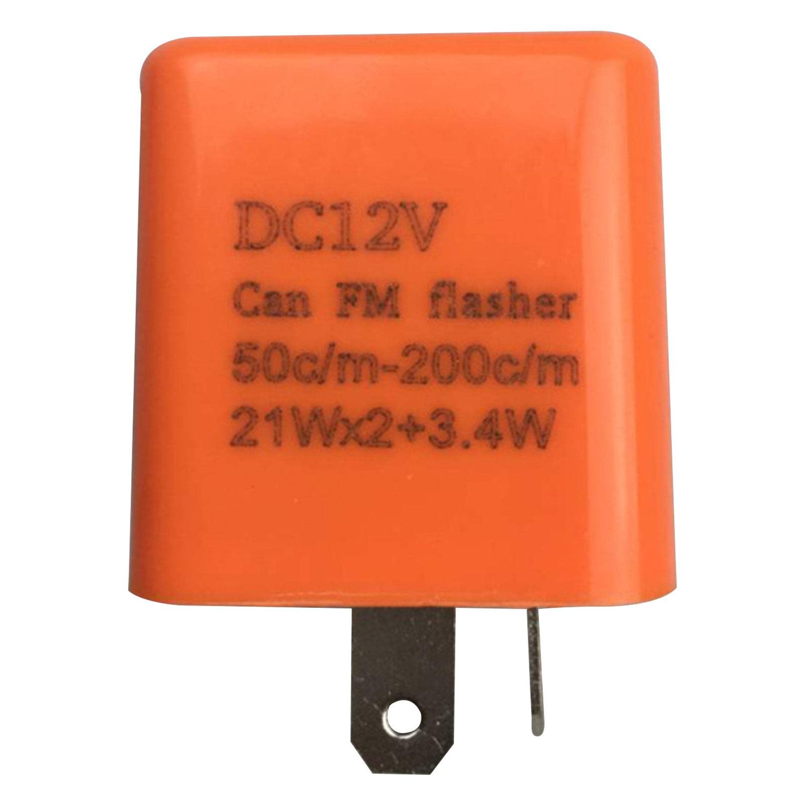 Buy Turn Signal Flasher Relay,12 Volt LED Flasher Relay 12V 2 Pin LED
