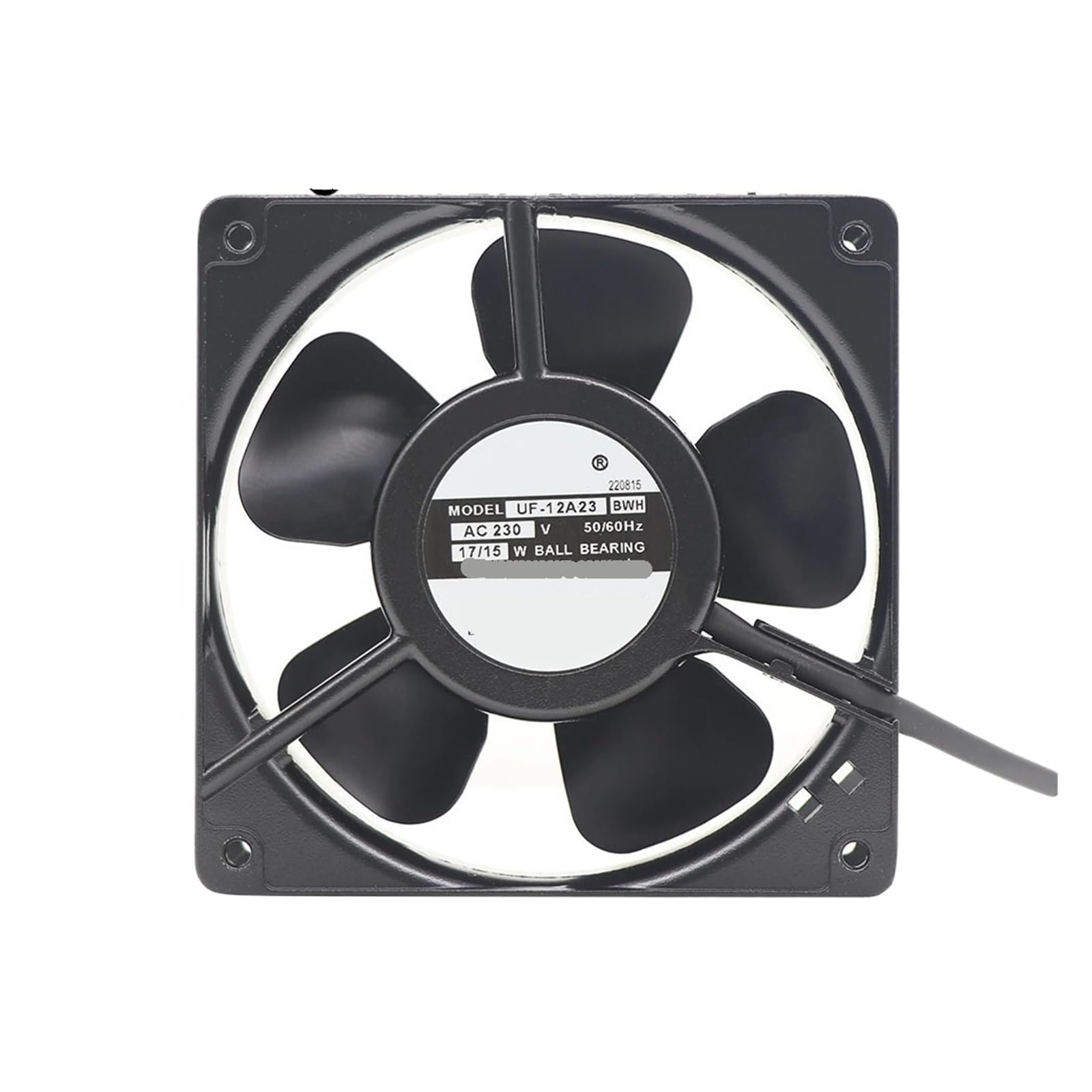 YLPWKMVZ Cabinet Cooling 230V 17/15W 120 * 120 * 38mm 2-Wires UF-12A23