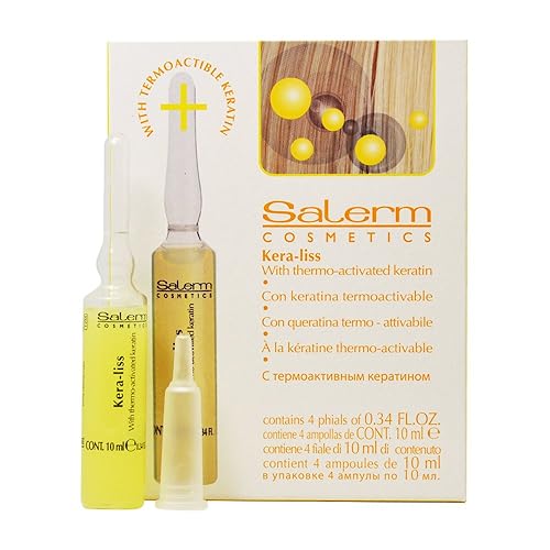 Salerm Cosméticos Kera-liss - 4 Viales x 0.44 oz