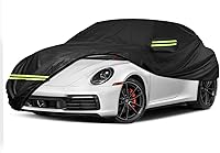 Vista 1 de Funda impermeable de 6 capas para automóvil Porsche 911 1998-2023 (serie 991/992/996/997), todo tipo de clima, 210T, resistente al viento