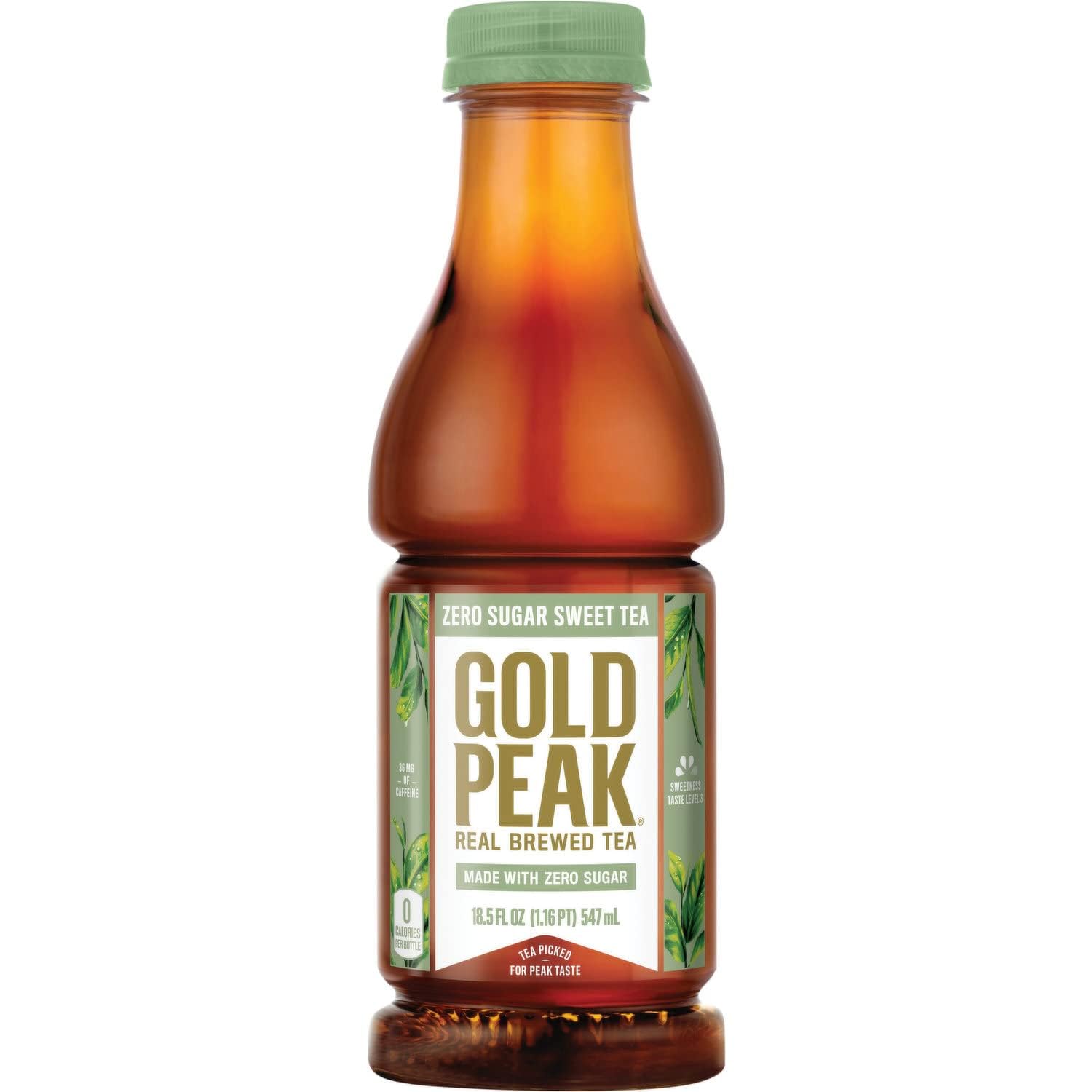Generic B4Y Zero Sugar Sweet Tea Bottles - Gold_Peak (12, 18.5, Fl Oz)