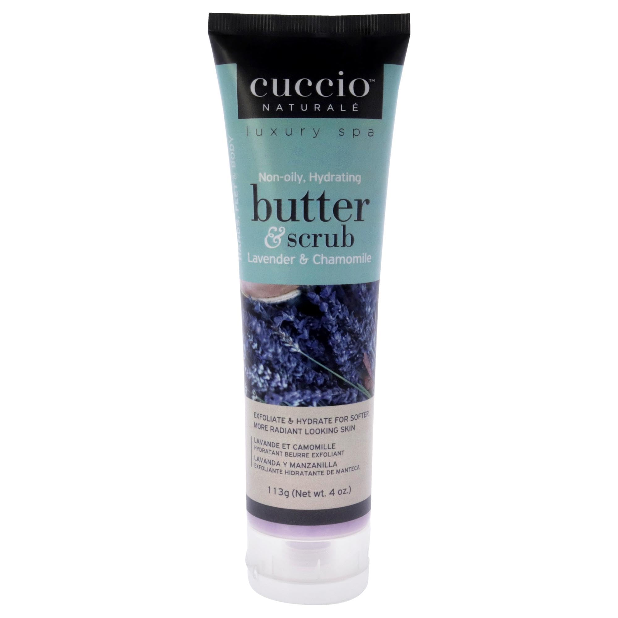 Lavender & Chamomile Butter Scrub Tube 4oz, 113.4 g (Pack of 1)