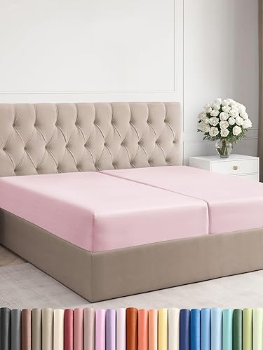 Miniatura 201 de King Fitted Bed Sheet - Bottom Single Fitted Sheet Only - Ultra-Soft Hotel Luxury Bedding w/ 8-16 Inch Deep Pockets - Breathable, Cooling & Wrinkle