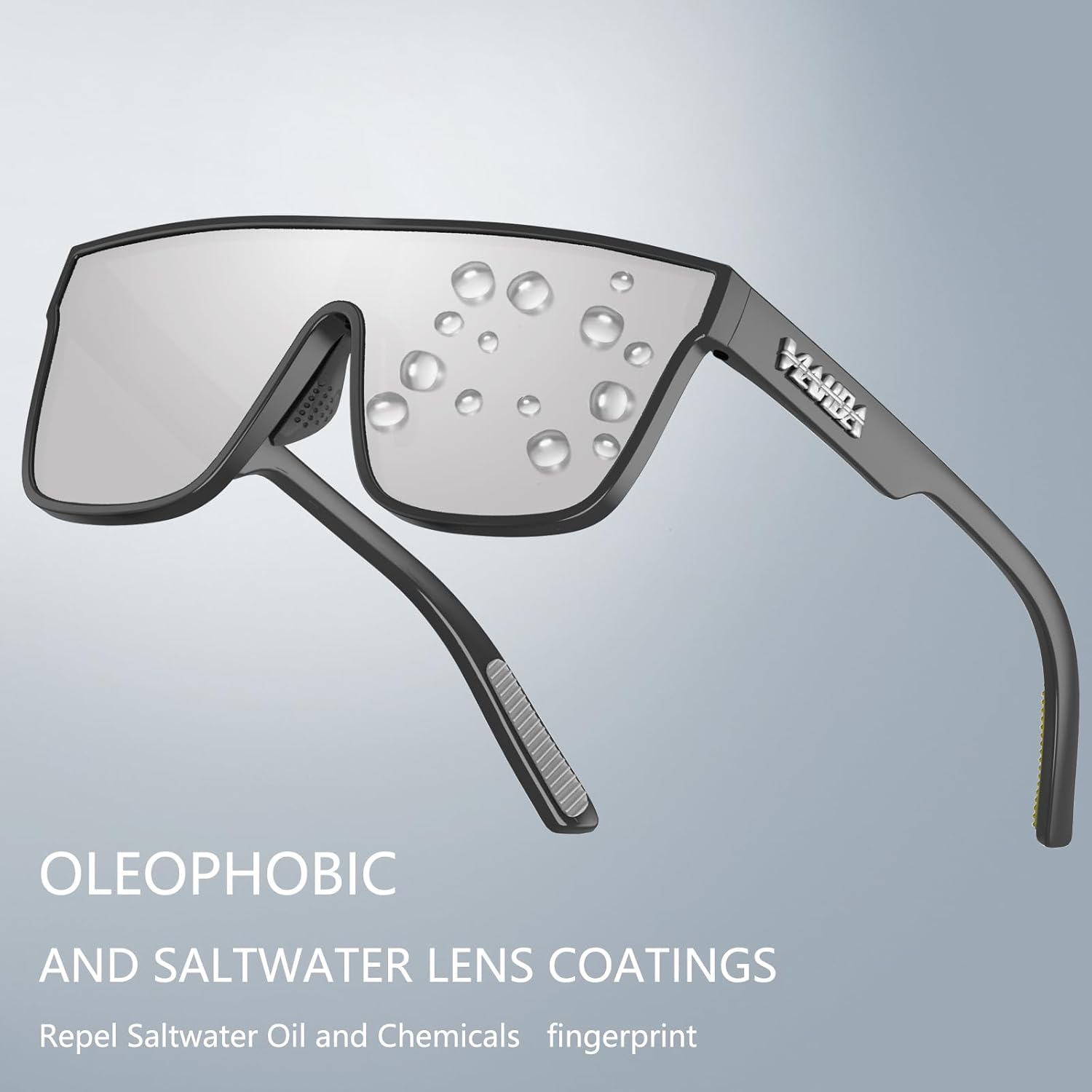 Polarized Sunglasses for Women Men, Fashion Mirrored Driving Beach Sunnies UV400 Shades P106