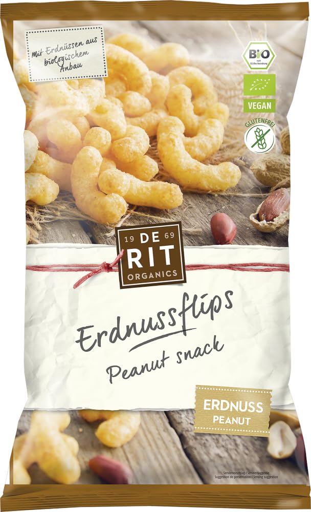 De Rit - Erdnuss-Flips - 125 g - 12er Pack