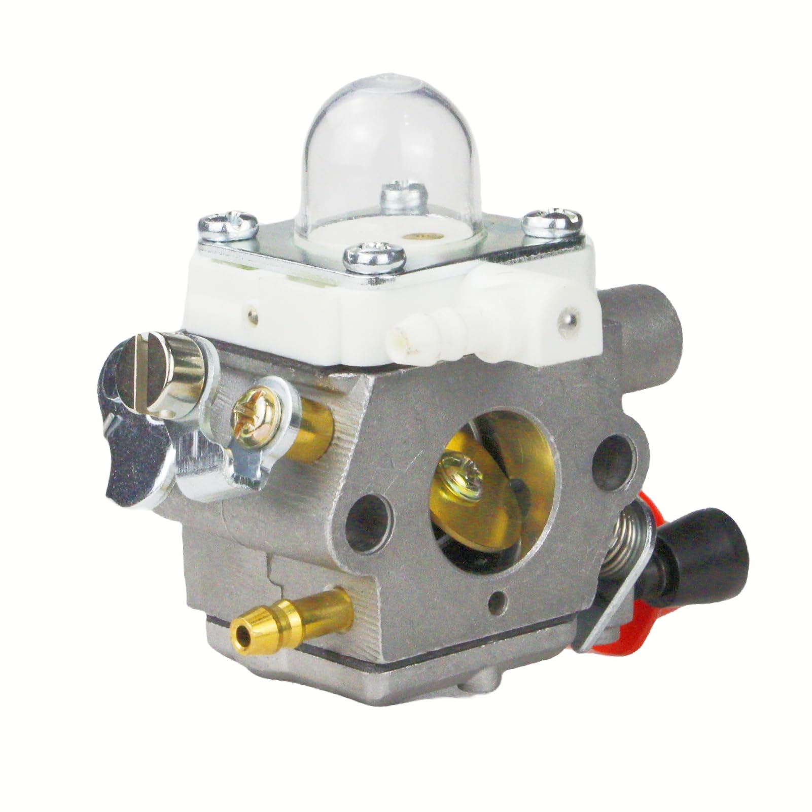 Carburionix C1M-S207A FS56RC Carburetor Kit for Stihl C1M-S207 FS56 FS56R FS70 FS70R FS70RC KM56 KM56RC Trimmer Weed Eater Carb Replace OEM 4144-120-0603 4144-120-0600