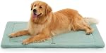 Made4Pets Lit de caisse pour chiens 41" Crates métalliques, tapis de chien extra grand(XL), Lit de caisse ultra-soft/machine lavable/antidérapant, plaquette de caisse pour chien cozy 41L x 28W x 1.4H Poches(104L x 71W x 3,5 H cm)-Gray