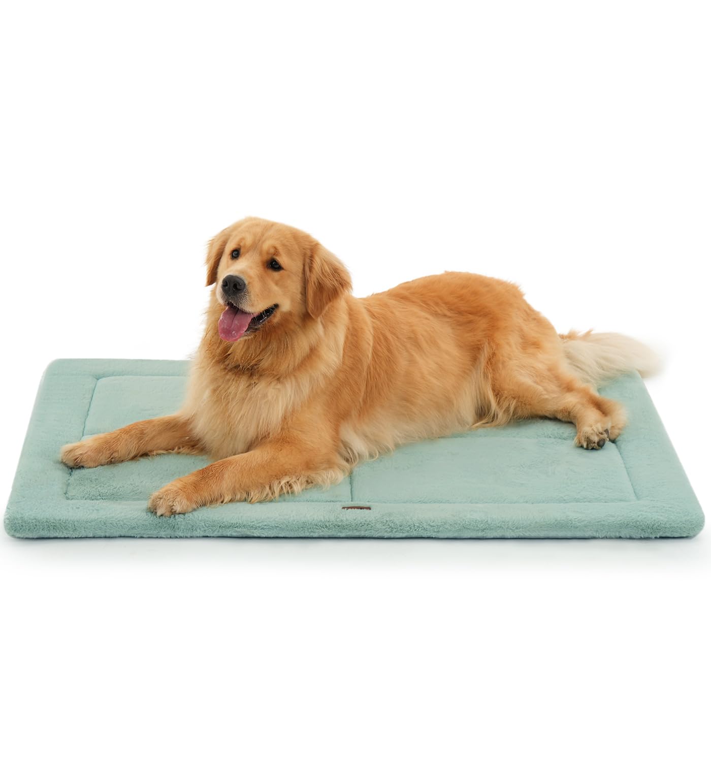 MADE 4 PETS Dog Crate Pad Bed for Large Dogs, Washable & Reversible, Anti-Slip Kennel Mat for Cozy Sleeping, Soft Fluffy Dog Bed for Indoor & Outdoor