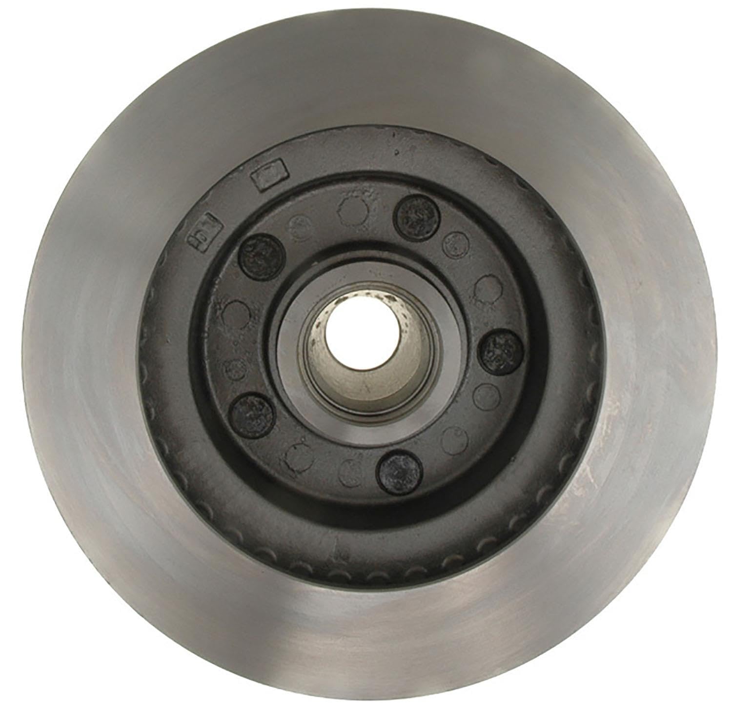 B>Front</b> <b>Disc</b> <b>Brake Rotor</b> & <b>Hub</b> <b>Assembly</b>, <b>ACDelco</b> <b>Silver</b - View #3