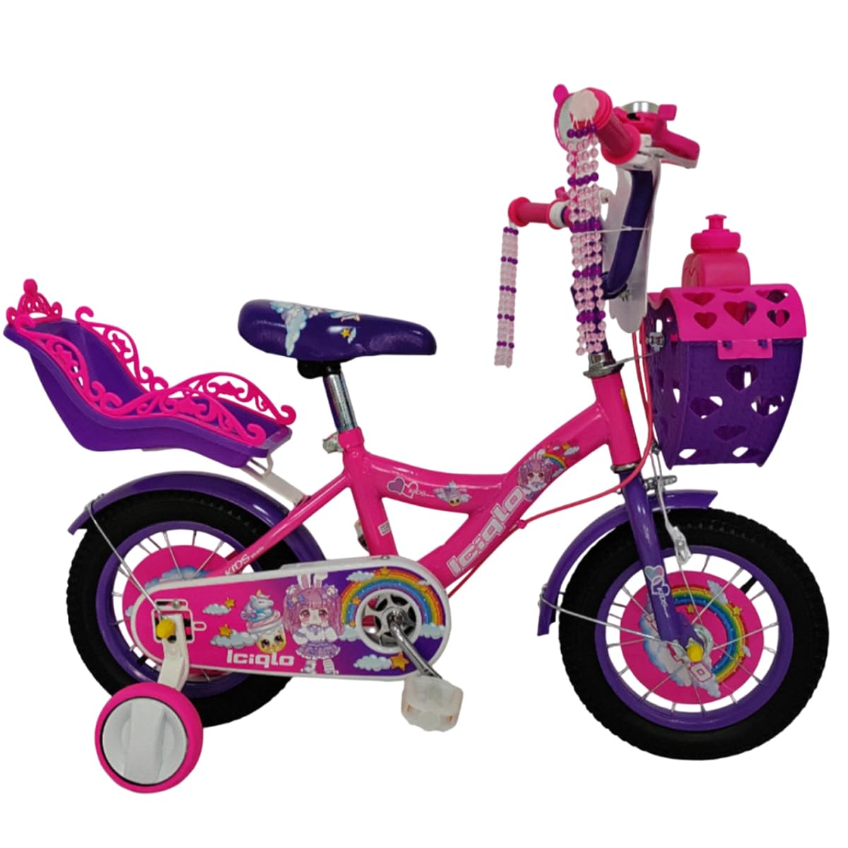 Niña Rodada 20 Canasta Para Bebe Bicicleta Canasto Bicicleta