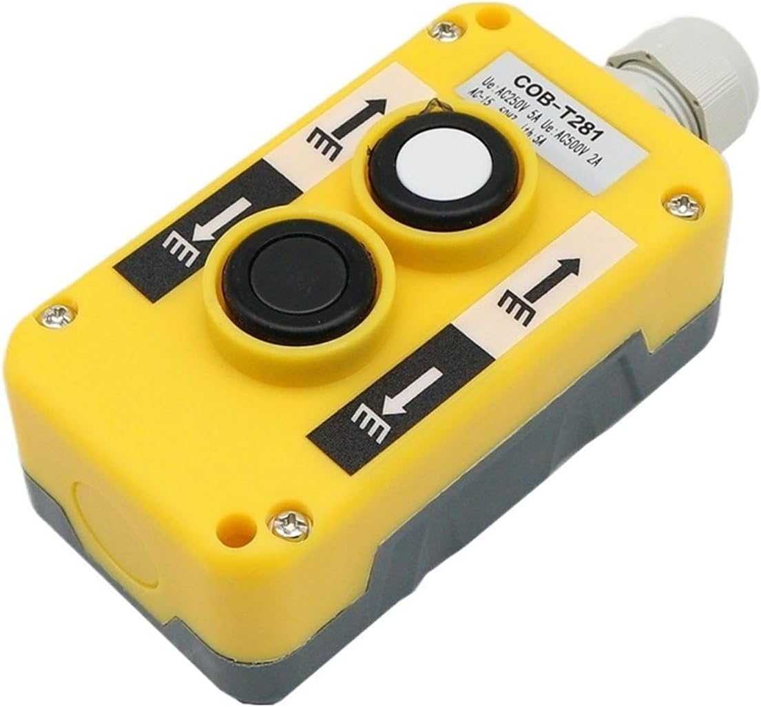 Industrial Remote Control Push Button Switch Crane Truck Controller Switches Control Lift Electric COB-T381 COB-281 COB-481(COB-T281)
