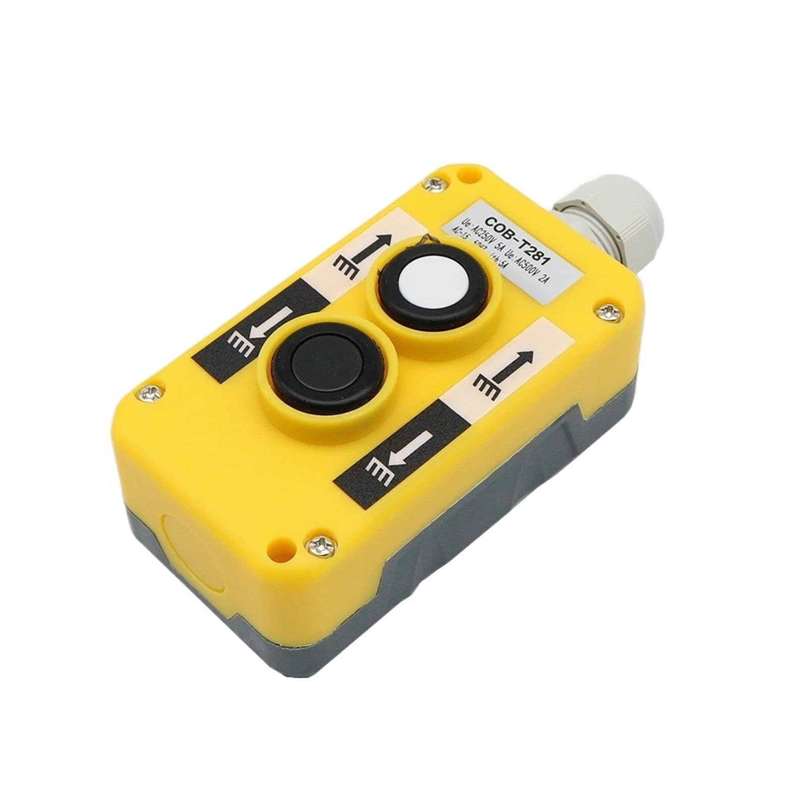 Interruptor COB-T281 para control remoto de grúas y camiones