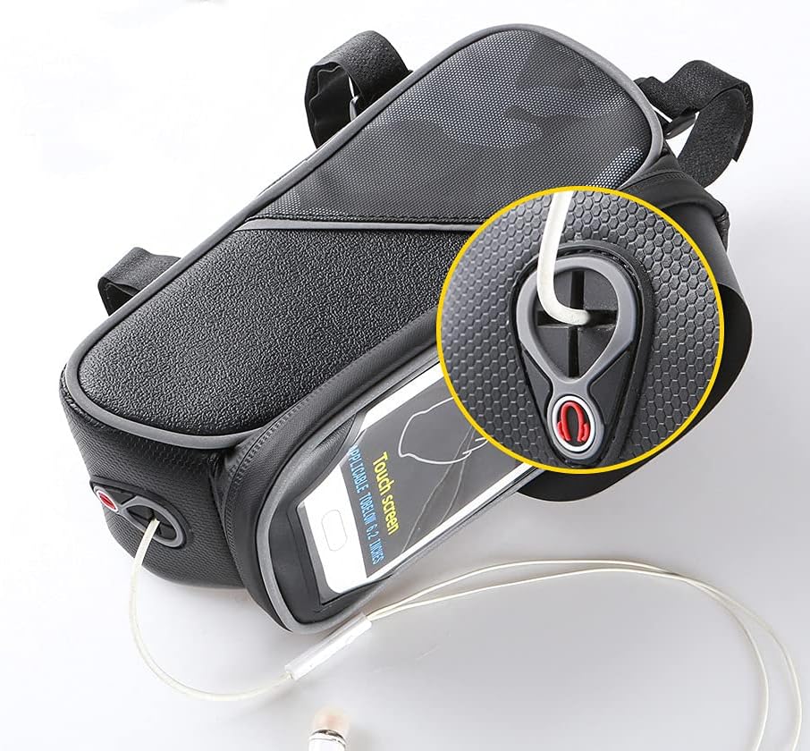 Waterproof Front Frame Bag for Bicycle Cycling Handlebar Bag Bike Cell phone case