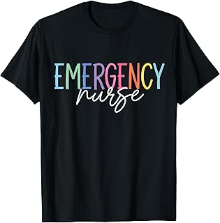 Nurse Emergency Department Emergency Nursing Room Healthcare T-Shirt