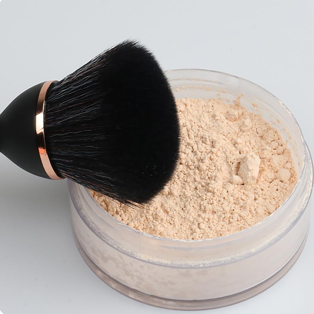 Nail Dust Brush Black Nail Brush Duster Nail Dust Remover Brush Nail Powder Remover Brush Blush Brush Dip Powder Brush Makeup Brush