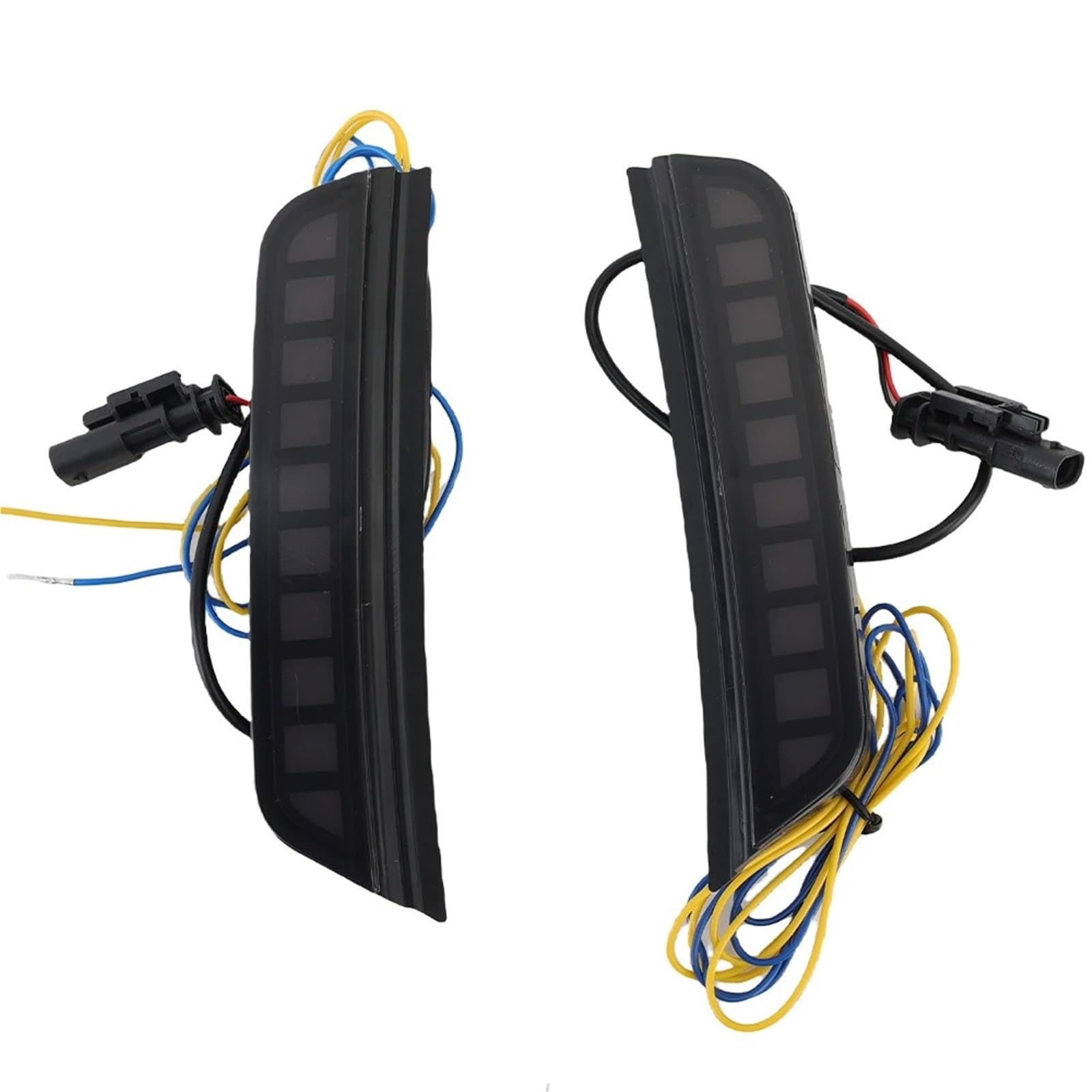 indicatori direzione Per Jeep Per Grand Per Cherokee LED Luce Posizione Laterale Car Wheel Arch Sopracciglio Luce Parafango Anteriore Indicatori Direzione Guida 3 Colori Segnale svolta