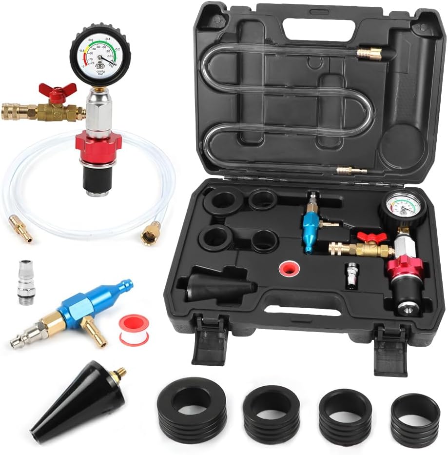 UView Airlift Cooling System Tool - Leak Checker & Airlock Purge For Cars & Trucks