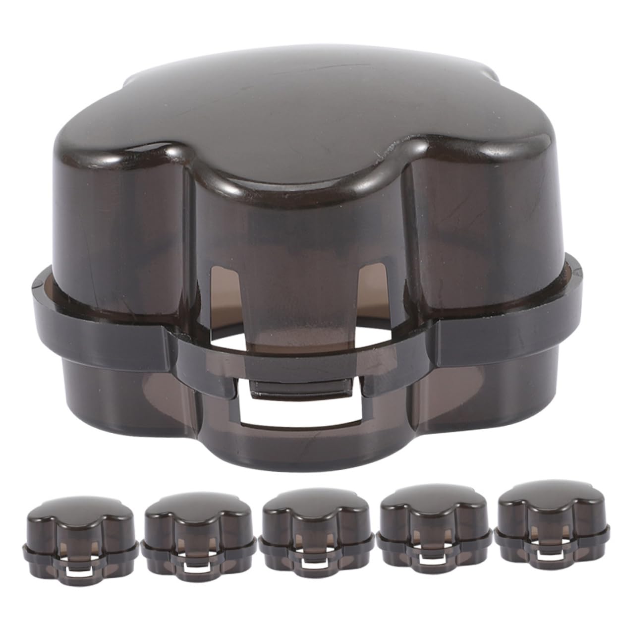 Garneck 6pcs Gas Stove Knob Covers Childproof Safety Guard for Gas Range Protecting Kitchen Appliances