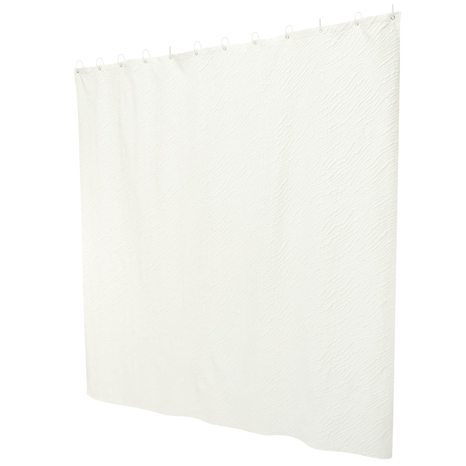 Zerodeko Rideau De Douche Polyester Rideau De Douche Imperméable pour Salle De Bain avec Crochets